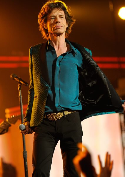 Mick Jagger  - Com magreza e feições exageradas, esse muso possui uma sensualidade que quase chega a ser pornográfica. 