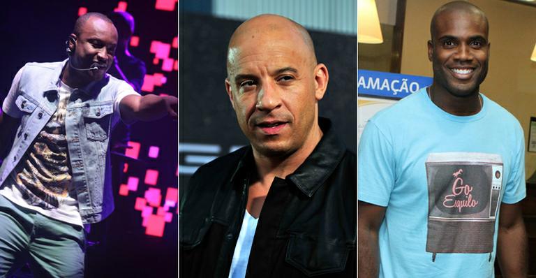 Thiaguinho, Rafael Zulu e Vin Diesel fazem sucesso com o público feminino